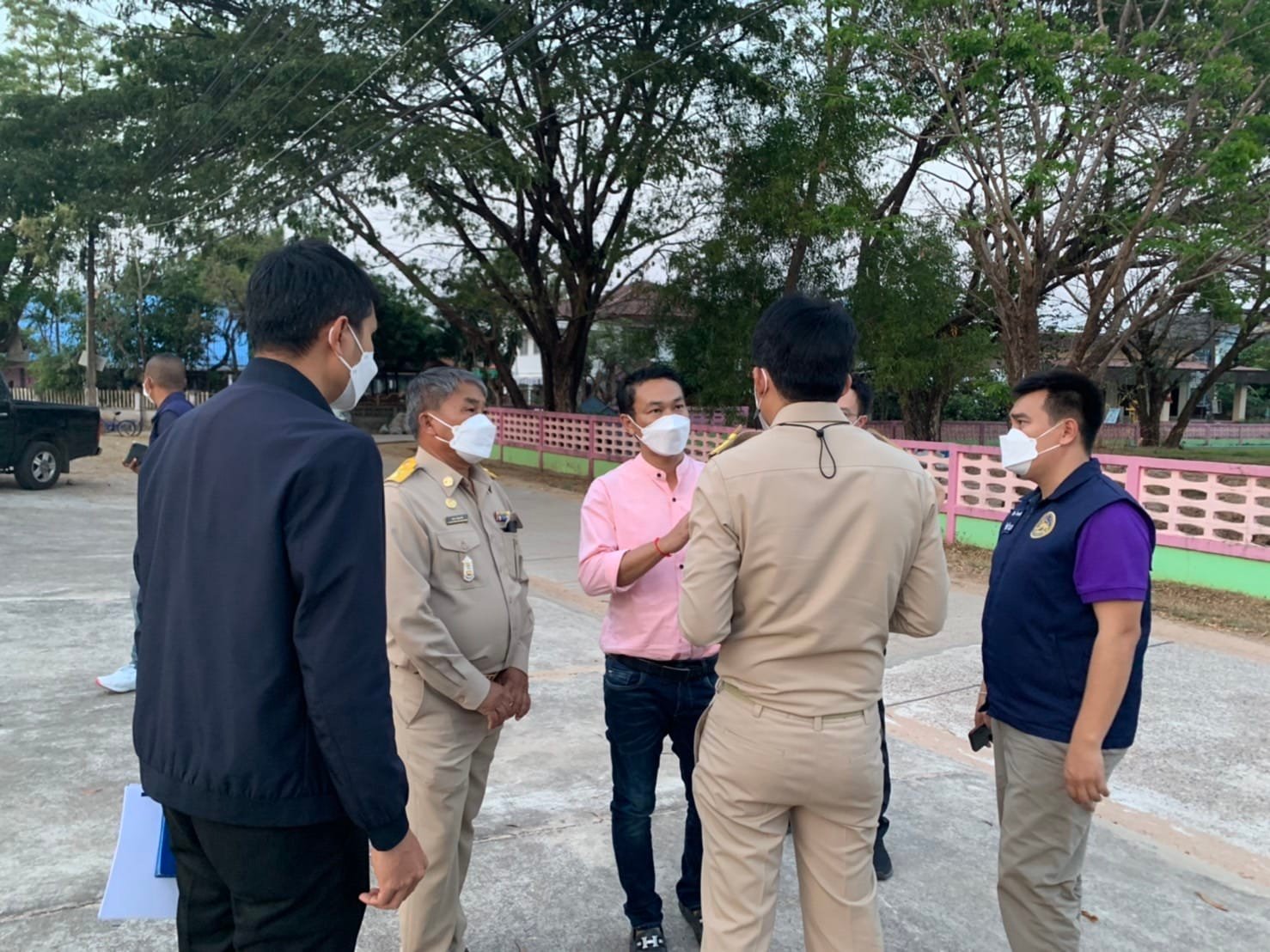 วันที่ 10 กุมภาพันธ์ 2565 นายสหาย สังฆะมะณี นายกองค์การบริหารส่วนตำบลสะอาดสมบูรณ์ รองนายก ผอ.กองช่าง และกำนันตำบลสะอาดสมบูรณ์ร่วมต้อนรับรองผู้การจังหวัดร้อยเอ็ด ผู้อำนวยการสำนักทรัพยากรน้ำบาดาลเขต 11 จังหวัดอุบลราชธานี  และคณะ 