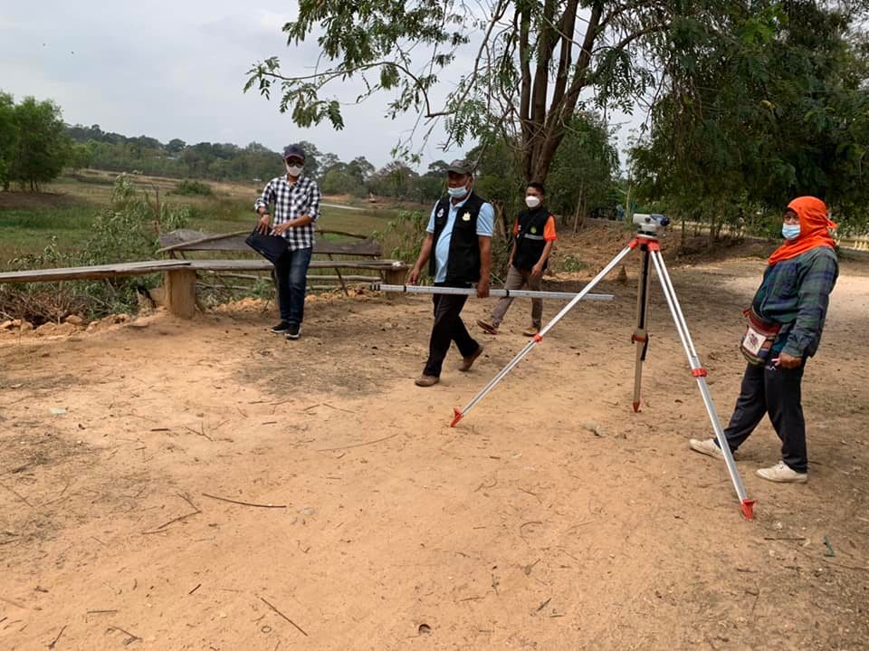 วันที่ 17 กุมภาพันธ์ 2565 นายสหาย สังฆะมะณี นายกองค์การบริหารส่วนตำบลสะอาดสมบูรณ์  มอบหมายให้ นายเชิดชาย รักไท้ ผอ.กองช่าง