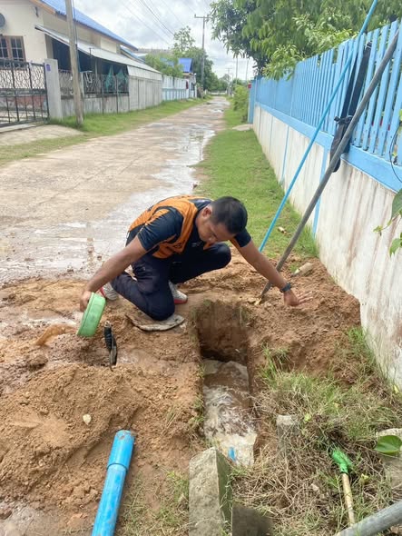 วันพุธที่ 1 กรกฎาคม 2569 นายสหาย สังฆะมะณี นายกองค์การบริหารส่วนตำบลสะอาดสมบูรณ์ มอบหมายเจ้าหน้าที่กองช่าง ออกพื้นที่ติดตั้งมิเตอร์น้ำ  บ้านดอนศรีวิไล หมู่ 12 ต.สะอาดสมบูรณ์ อ.เมือง จ.รัอยเอ็ด